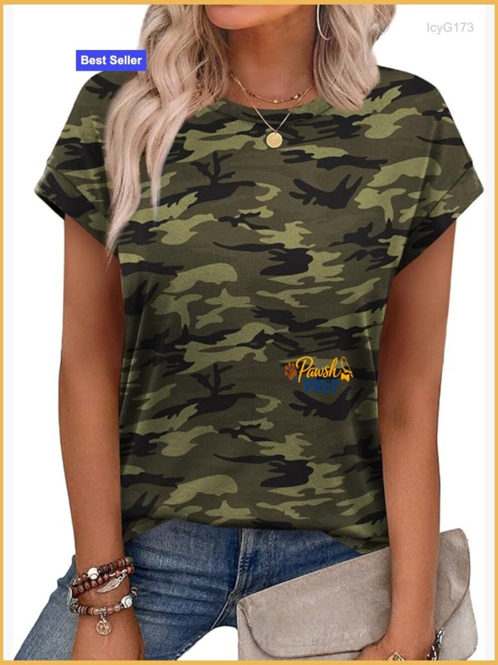 Womens Short Sleeve Crew Neck Tunic Tee Trendy Loose Fit Top